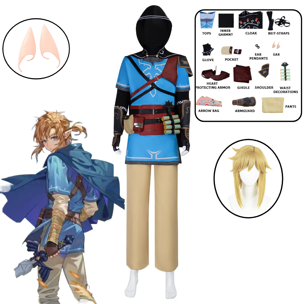 Anime Cosplay Link - زي تنكري لشخصية لينك من لعبة