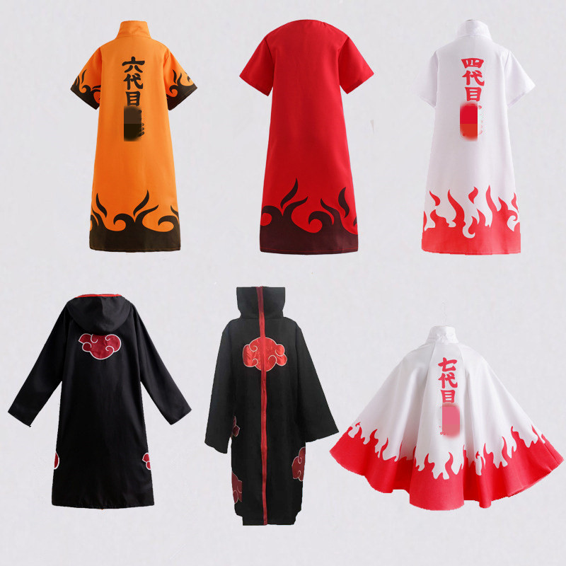 Anime Cosplay Obito - Hokage Uzumaki Ninja Cosplay Costume 4th