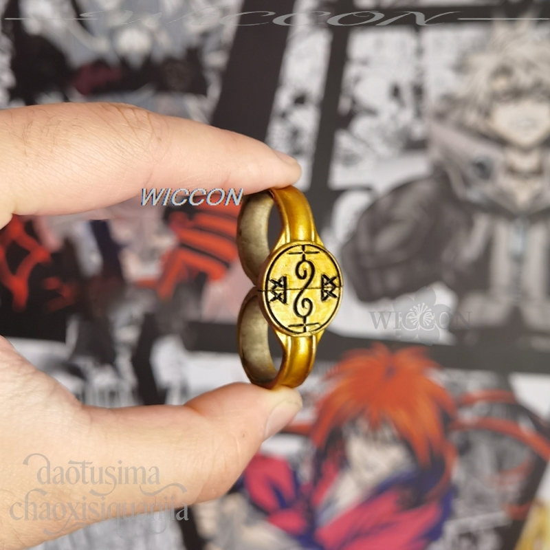Anime Cosplay Link - قبعة ساحرة أنمي، خاتم أوروجيو لينك