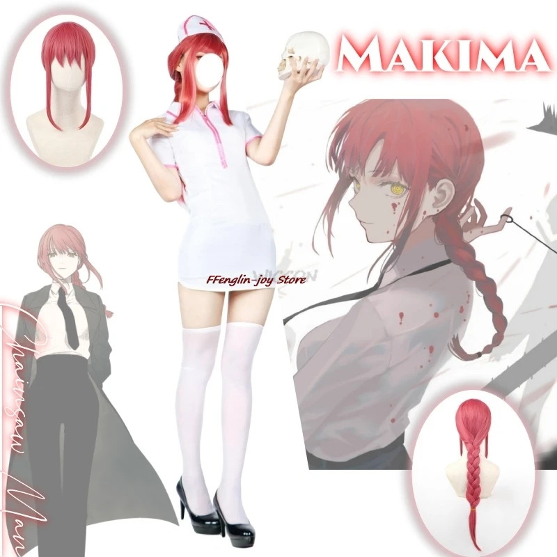 Anime Cosplay Nurse - نيني 2025 ماكيما أنيمي بالمنشار رجل