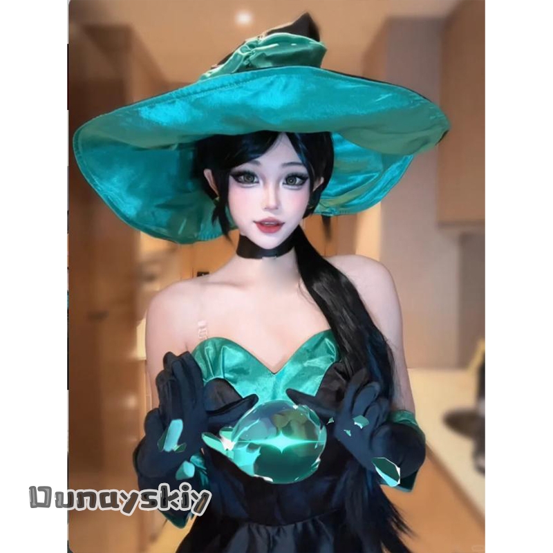 Anime Cosplay Nurse - CR6.23* فستان سهرة طويل أسود بتصميم
