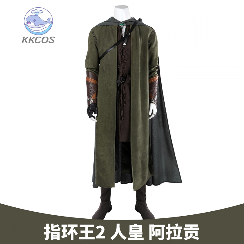 Anime Cosplay Clothes - أزياء RingLords Aragorn التأثيرية، سراويل علوية،