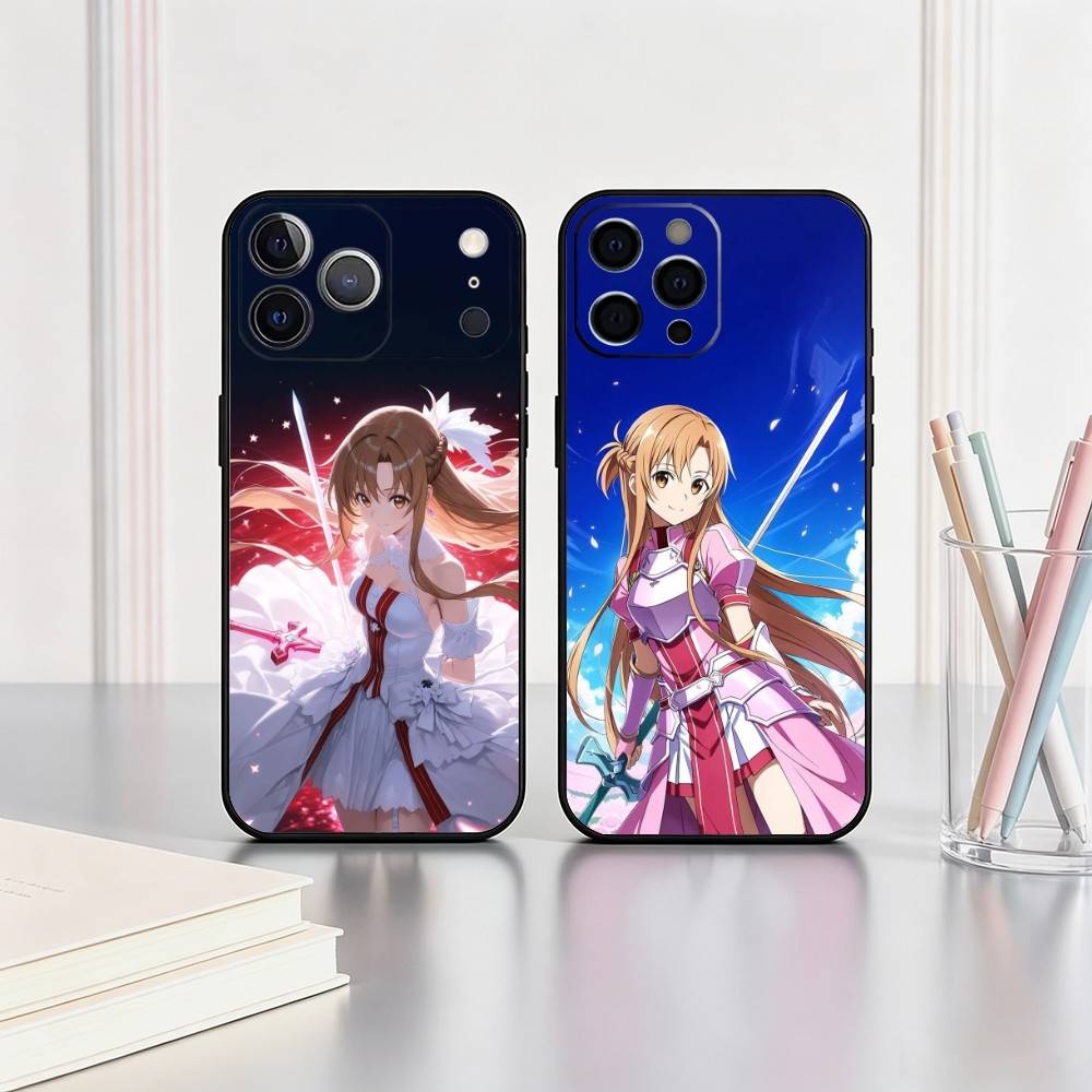 Sword Art Online Cape - غطاء هاتف سيلفون آيفون 17، 16،