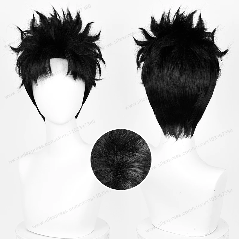 Anime Cosplay Obito - Okarun تأثيري مقاومة للحرارة شعر مستعار