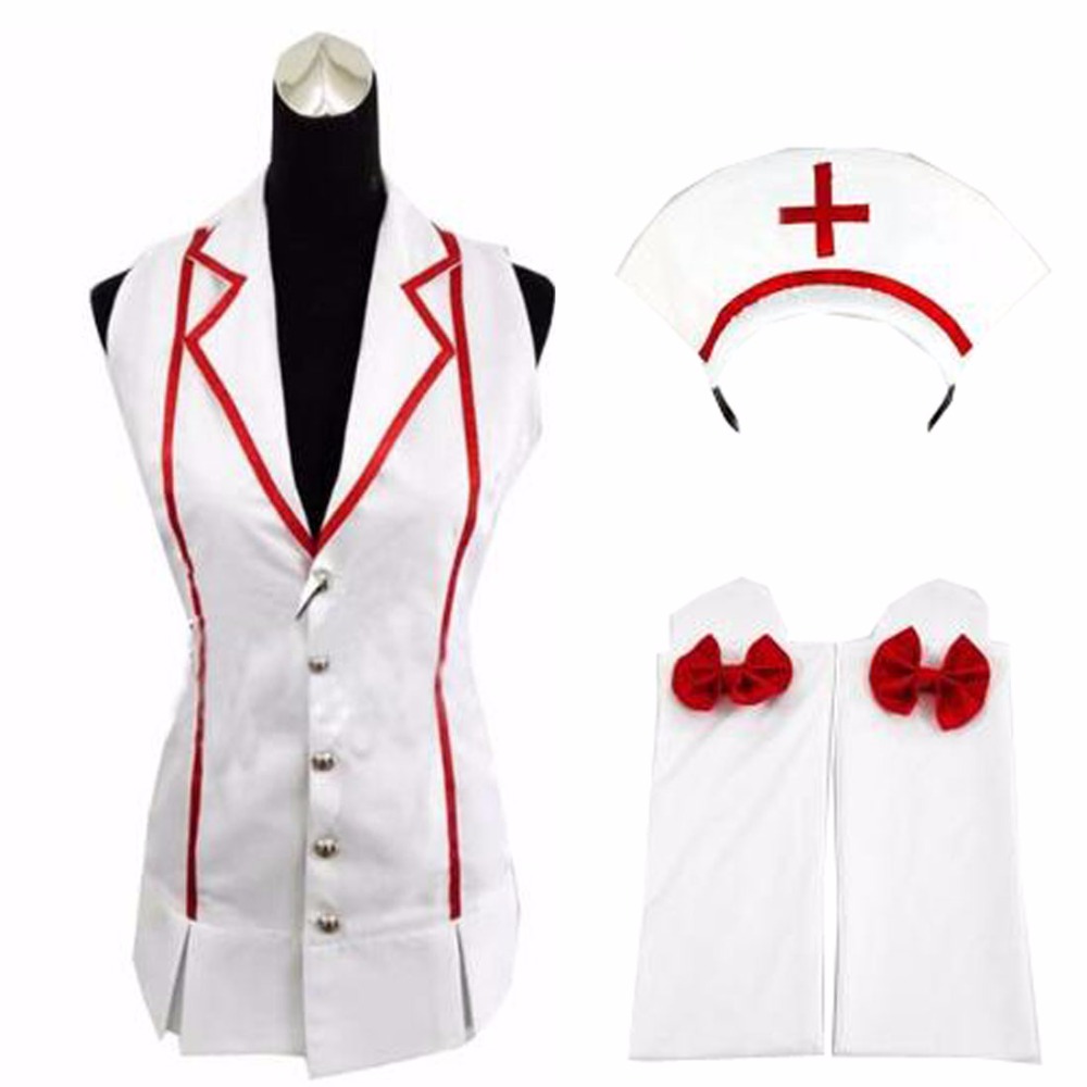 Anime Cosplay Nurse - 2025 Lol Akali الجلد ممرضة زي