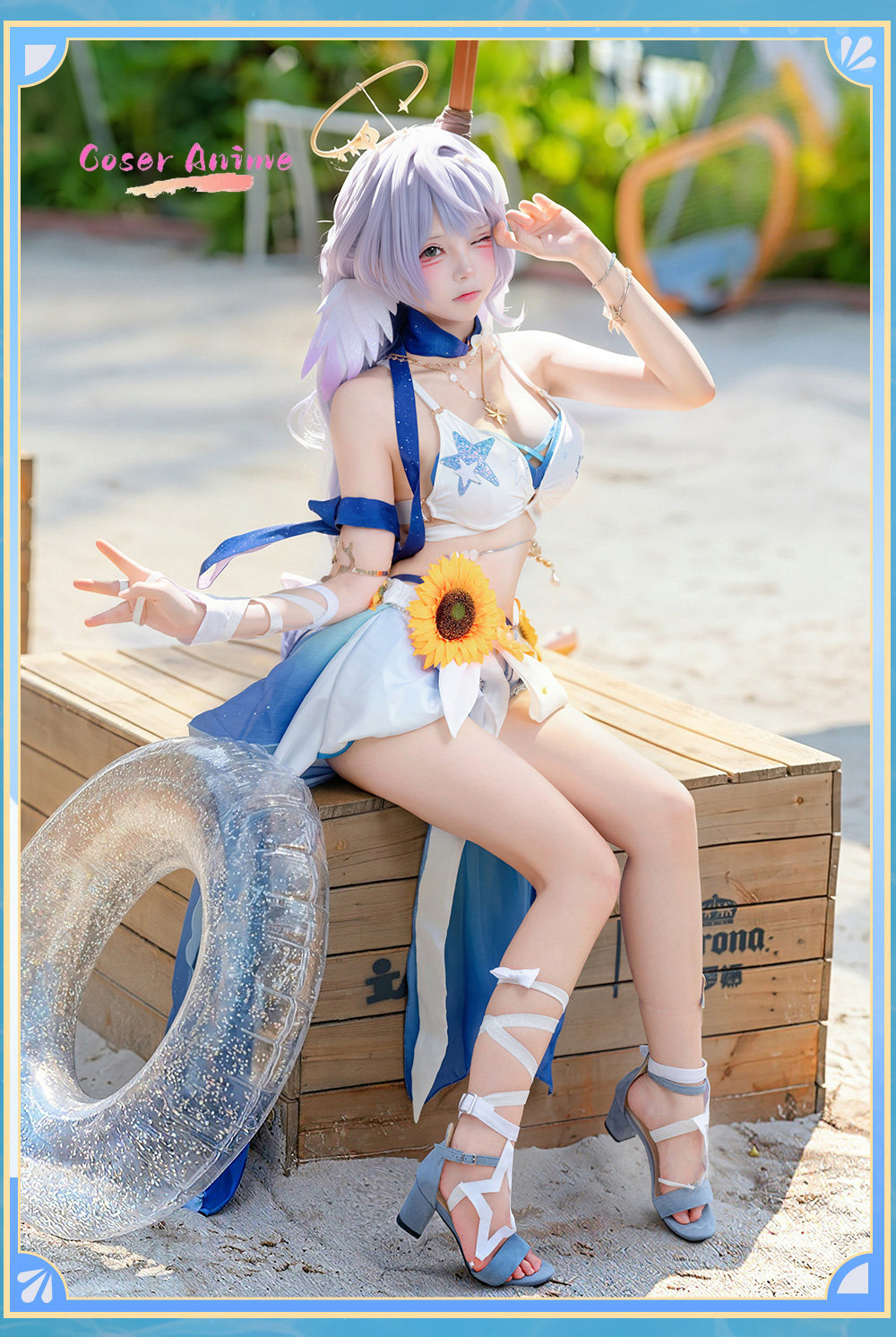 Anime Cosplay Robin - زي تنكري لشخصية روبين من لعبة