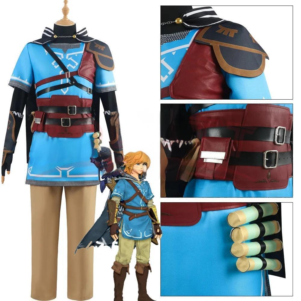 زي تنكري لشخصية لينك من لعبة ت - مراجعة Anime Cosplay Link وسعره