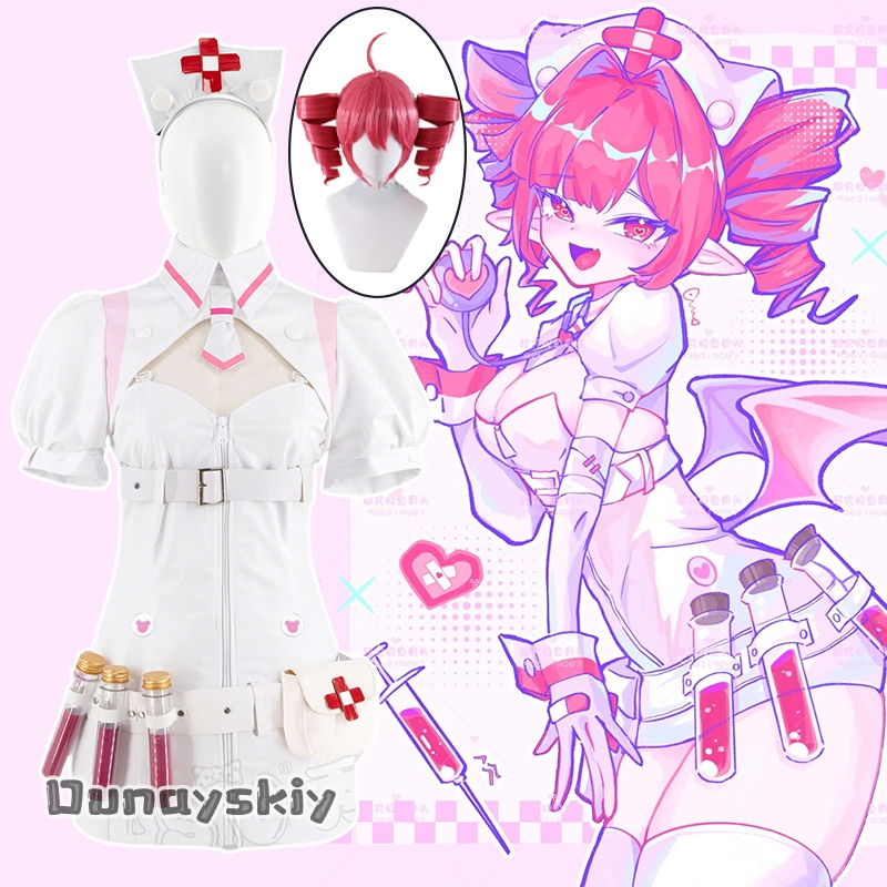 أزياء بورو التأثيرية أزياء الم - مراجعة Anime Cosplay Nurse وسعره