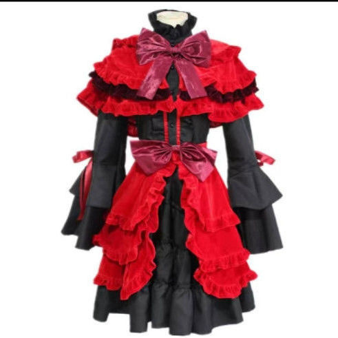 أنيمي فستان حفلة زي الرسوم الم - مراجعة Anime Cosplay Name وسعره