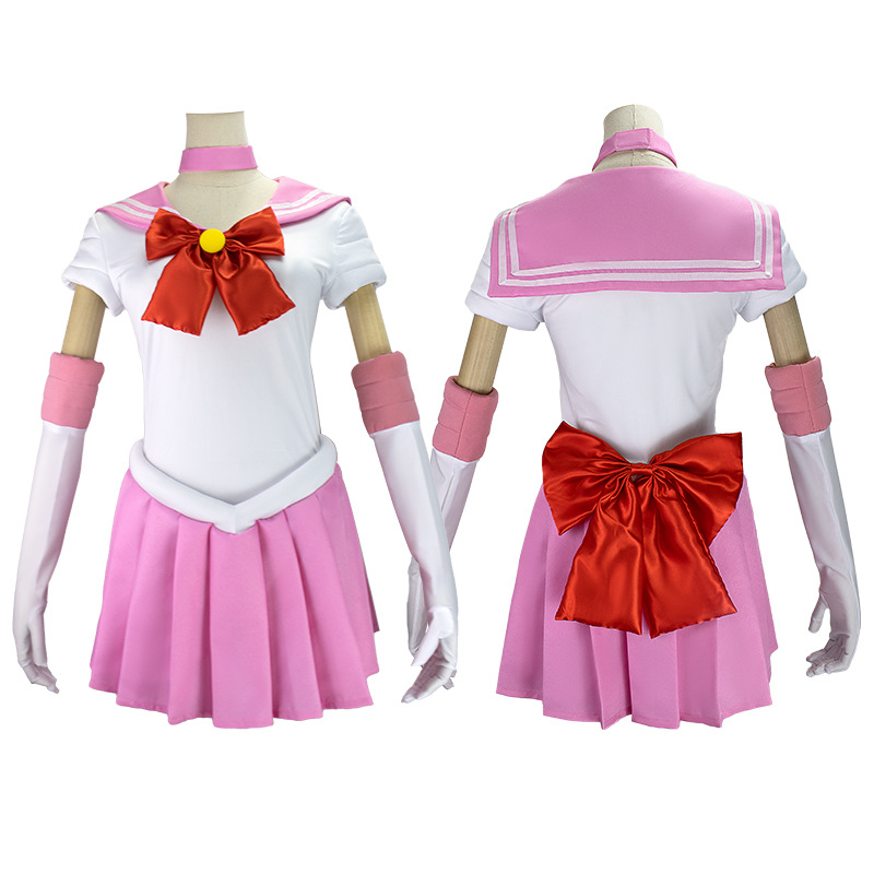 زي تنكري أنمي سيلور مون تشيبيو - مراجعة Anime Cosplay Mujer وسعره