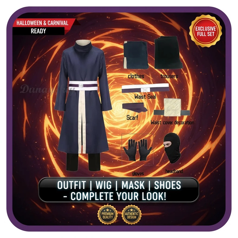 ❤️ كوستوميز أونلاين ❤️ مجموعة  - مراجعة Anime Cosplay Obito وسعره