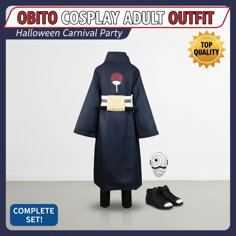❤️ كوستوميز أونلاين ❤️ مجموعة  - مراجعة Anime Cosplay Obito وسعره