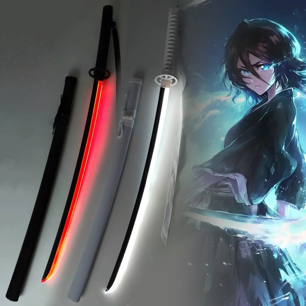 40 بوصة توهج بليتش كاتانا مصبا - مراجعة Anime Cosplay Katana وسعره
