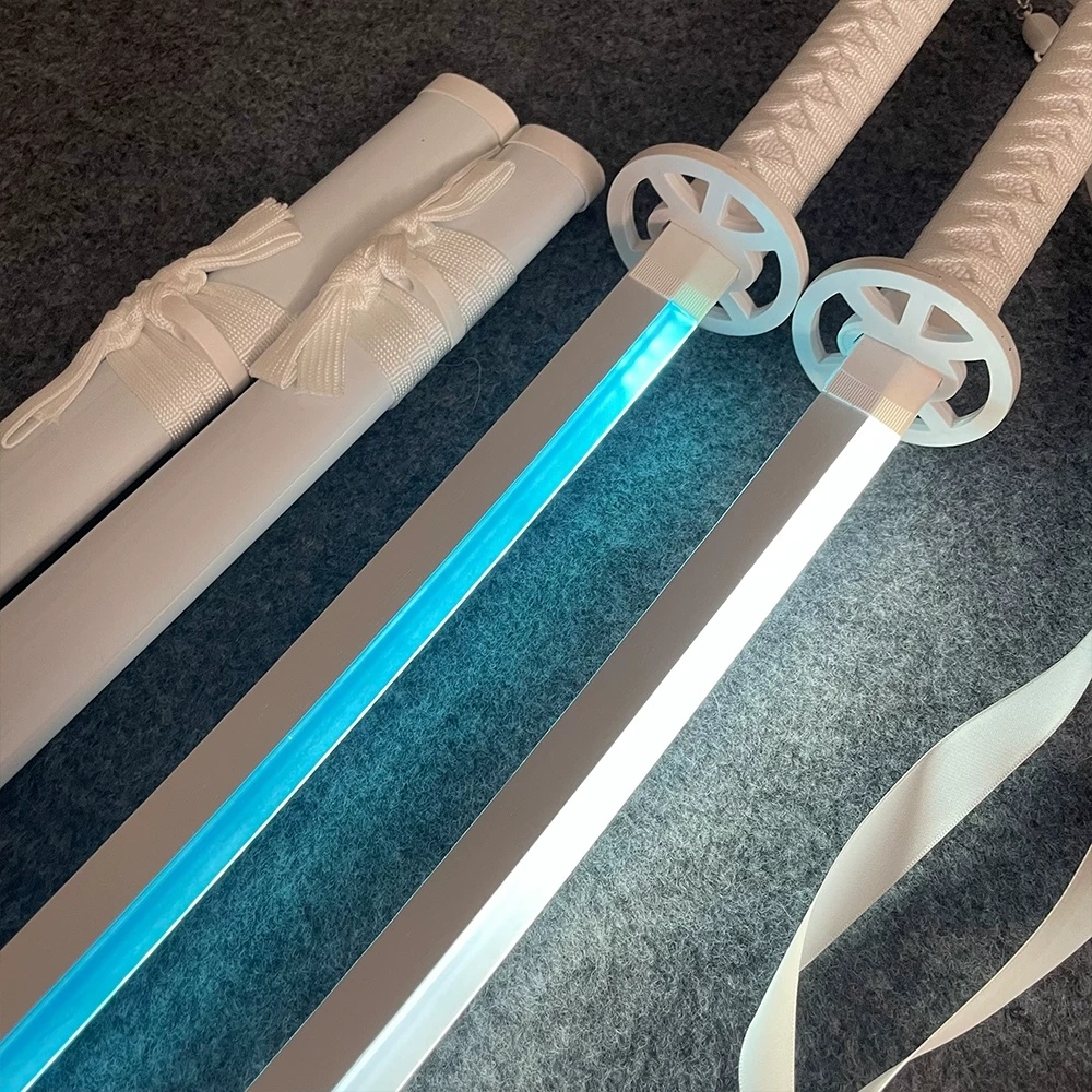 40 بوصة توهج بليتش كاتانا مصبا - مراجعة Anime Cosplay Katana وسعره