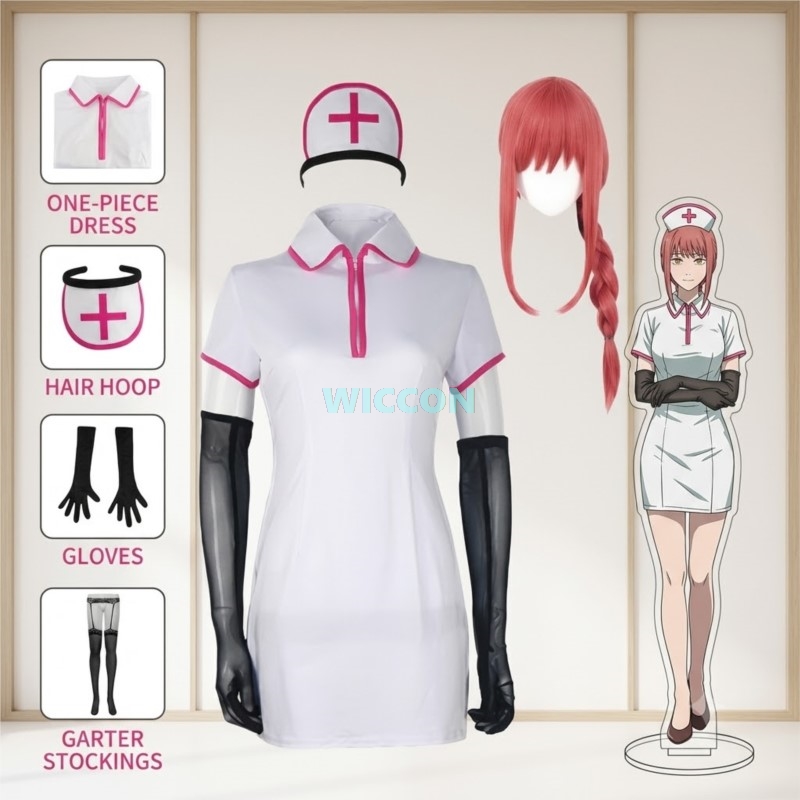 زي تنكري أنمي لشخصية تشينسو ما - مراجعة Anime Cosplay Nurse وسعره