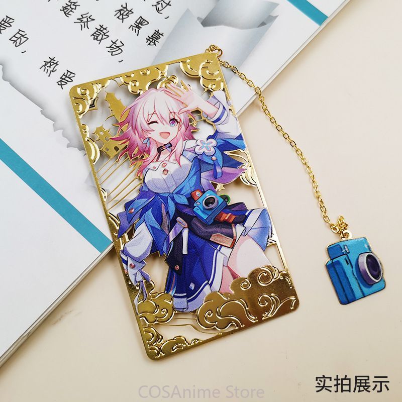علامات كتب تذكارية بتصميم مجوف - مراجعة Anime Cosplay Robin وسعره
