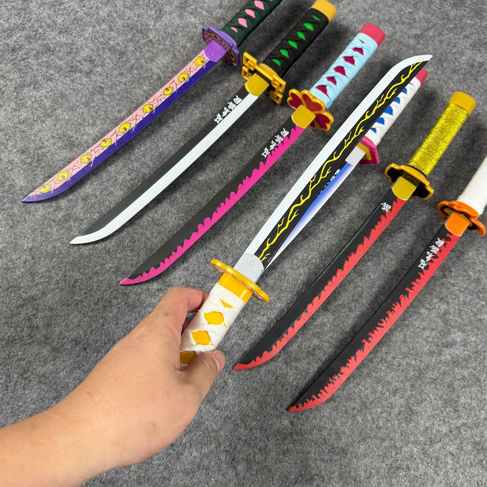 16 بوصة Tomioka Giyuu Katana أ - مراجعة Anime Cosplay Katana وسعره