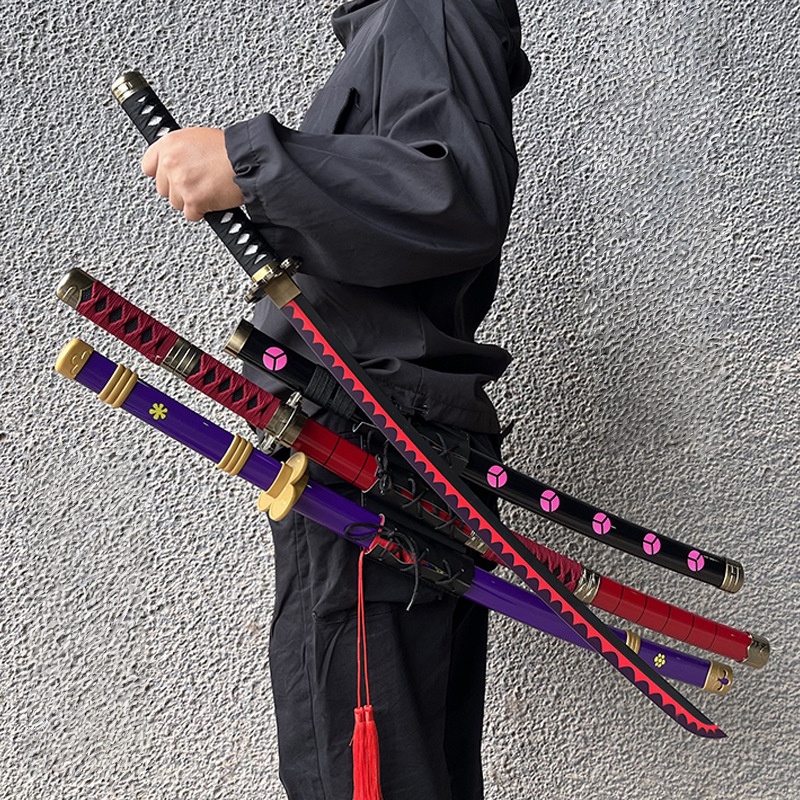 40incn رورونوا زورو كاتانا نين - مراجعة Anime Cosplay Katana وسعره