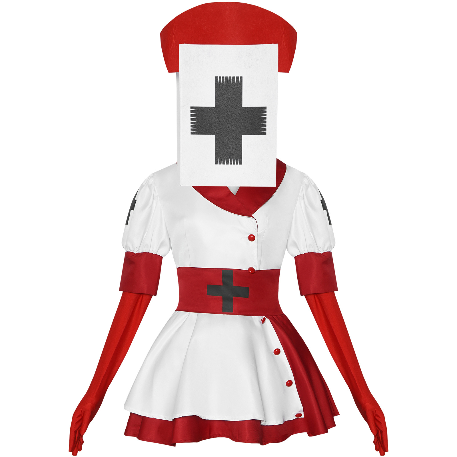 زي تنكري كامل لشخصية ممرضات ال - مراجعة Anime Cosplay Nurse وسعره