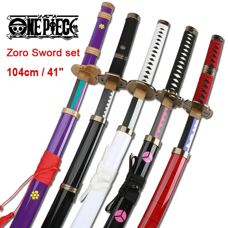 2026 3 قطع سيوف رورونوا زورو 1 - مراجعة Anime Cosplay Katana وسعره