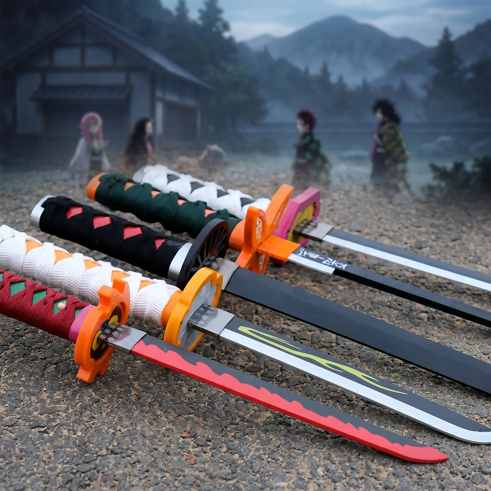 سيف أنمي قاتل الشياطين بطول 72 - مراجعة Anime Cosplay Katana وسعره