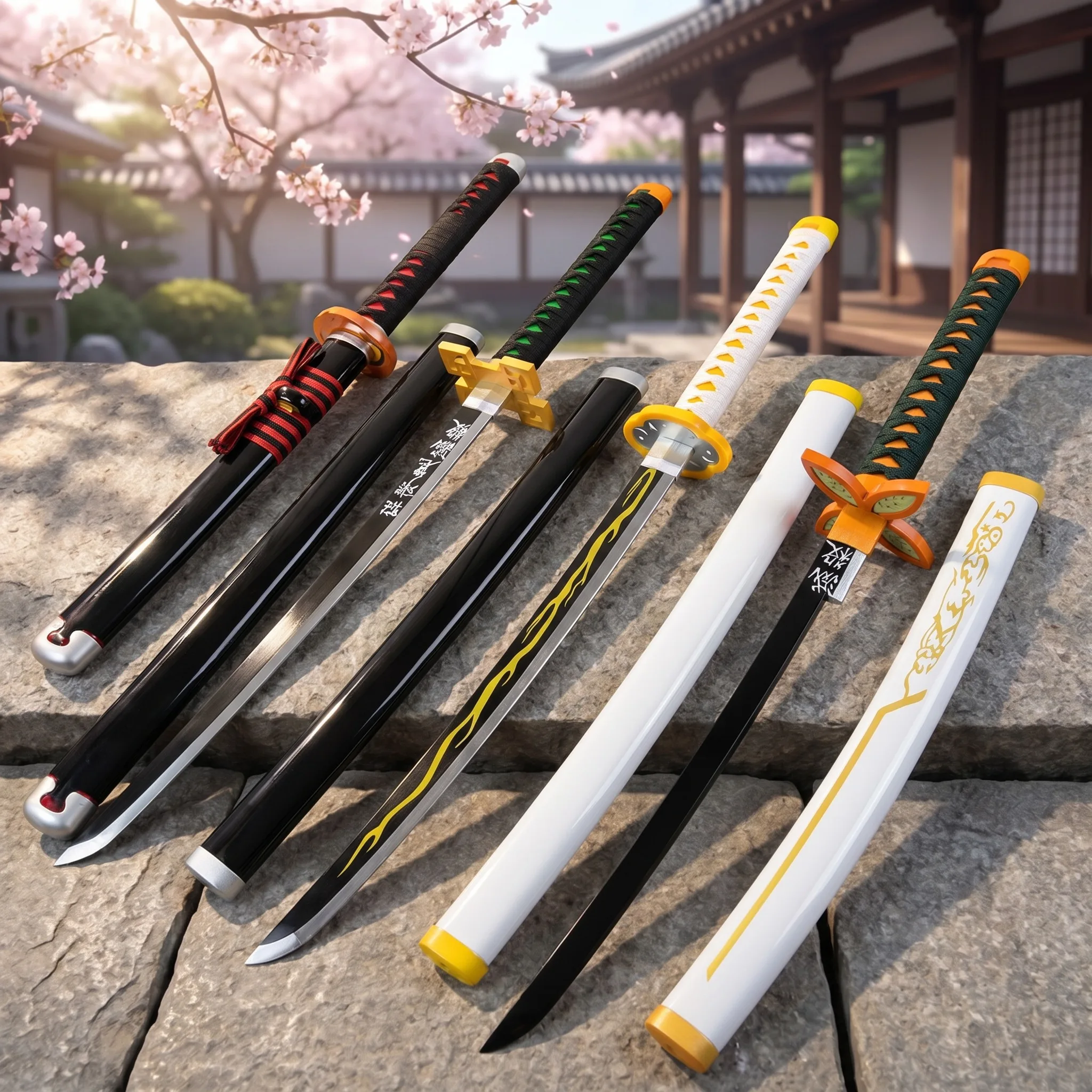 سيف أنمي قاتل الشياطين بطول 72 - مراجعة Anime Cosplay Katana وسعره