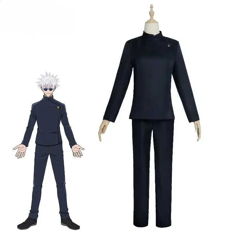 زي تنكري لشخصية غوجو ساتورو من - مراجعة Jujutsu Kaisen Uniform وسعره