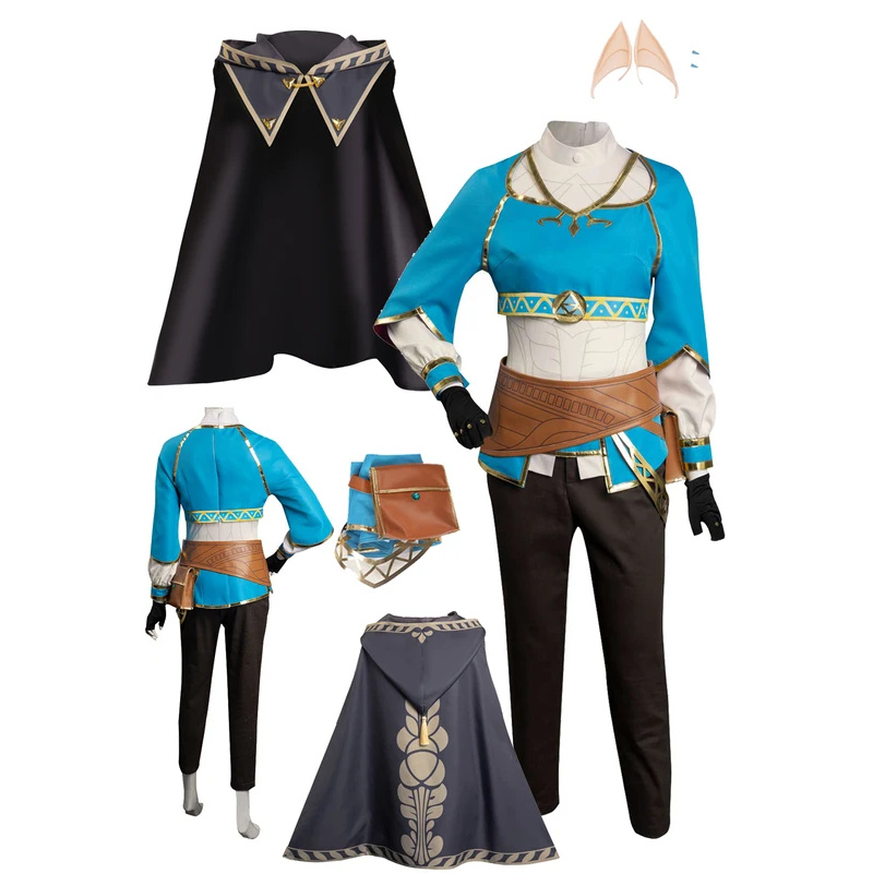 الأميرة لينك تأثيري عباءة رماد - مراجعة Anime Cosplay Link وسعره