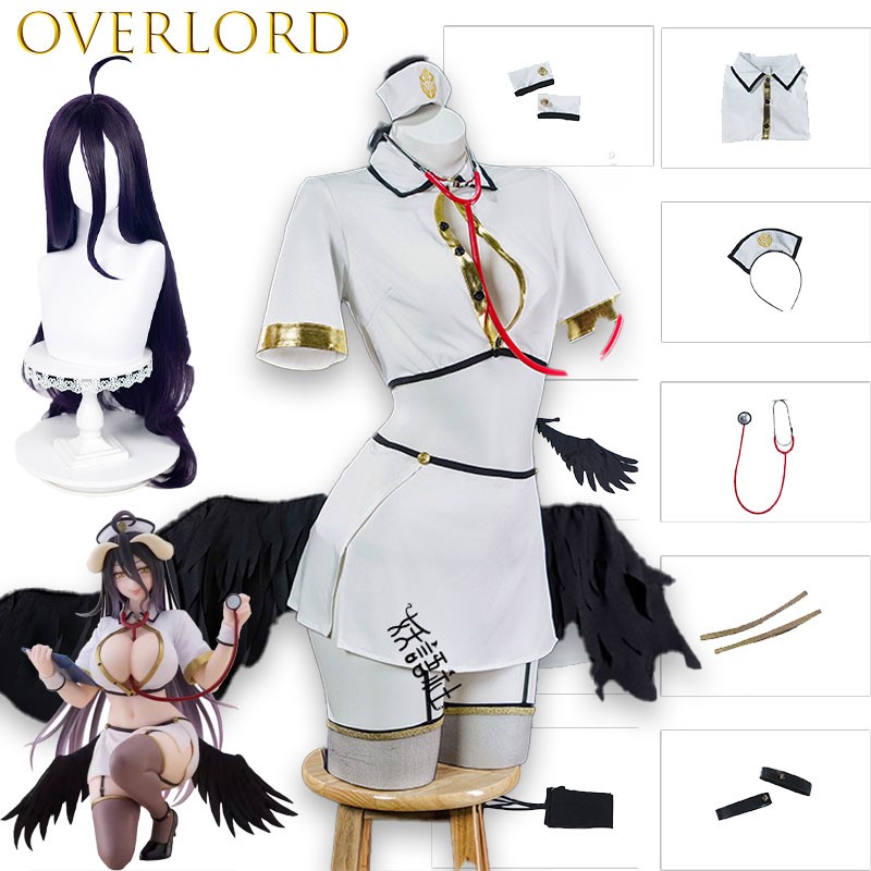 زي تنكري ممرضة ألبيدو من OVERL - مراجعة Anime Cosplay Nurse وسعره