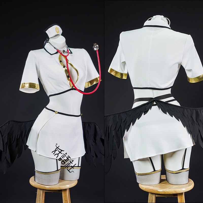 زي تنكري ممرضة ألبيدو من OVERL - مراجعة Anime Cosplay Nurse وسعره