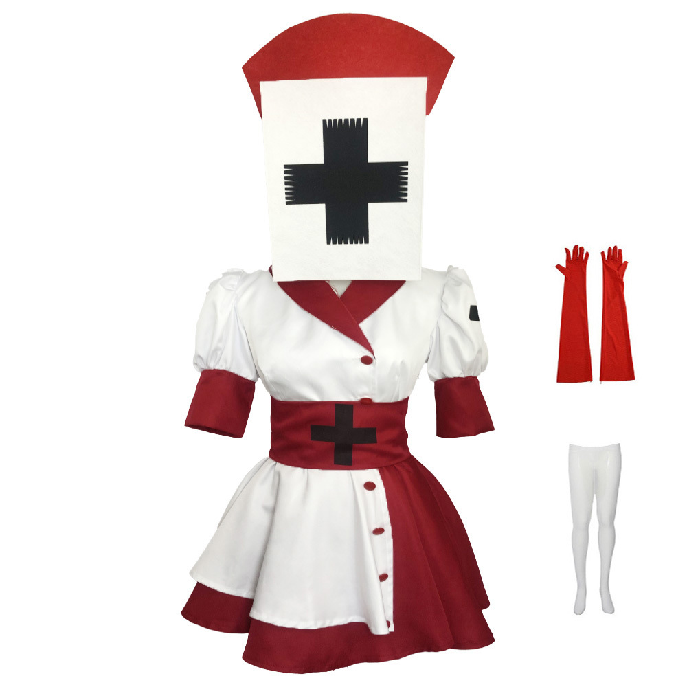 زي تنكري كامل لشخصية ممرضات ال - مراجعة Anime Cosplay Nurse وسعره