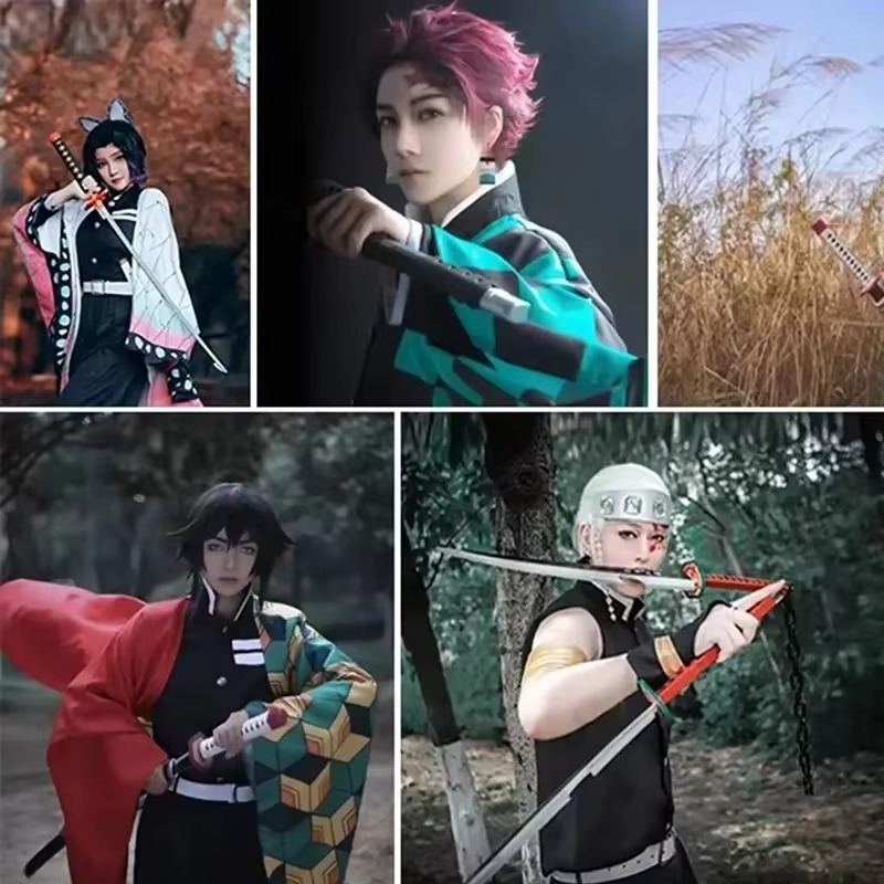 41in/104 سنتيمتر شيطان القاتل  - مراجعة Anime Cosplay Katana وسعره