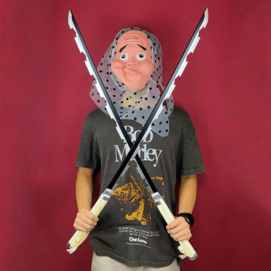 40 بوصة شيطان القاتل إينوسوكي  - مراجعة Anime Cosplay Katana وسعره